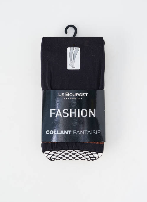 Collants stretch noir LE BOURGET femme