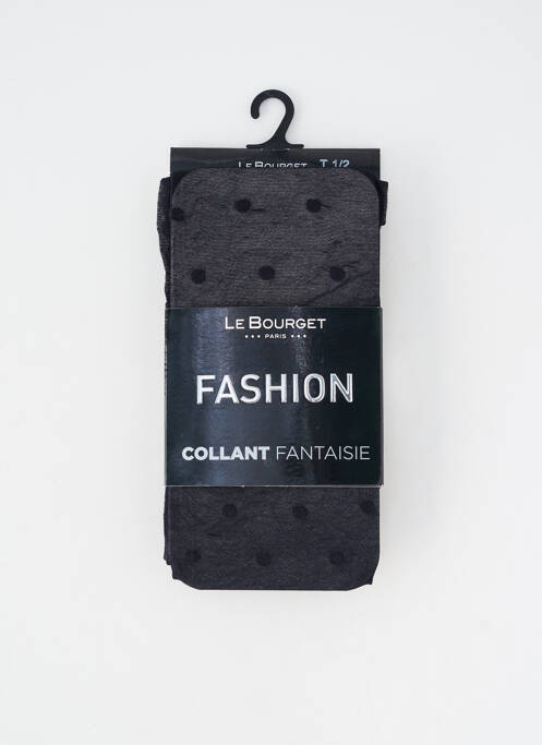 Collants imprimé pois noir LE BOURGET femme