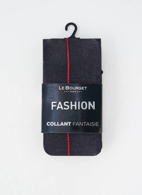 Collants stretch noir LE BOURGET femme