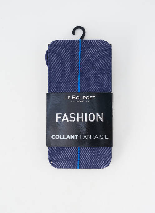 Collants stretch bleu LE BOURGET femme