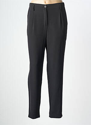 Pantalon slim poches taille haute noir LA FEE MARABOUTEE femme