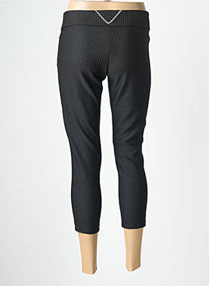 Pantalon 7/8 taille haute taille haute noir LO! LES FILLES femme