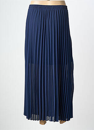 Jupe longue doublure bleu AN' GE femme