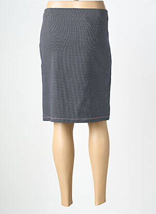Jupe mi-longue stretch bleu LO! LES FILLES femme