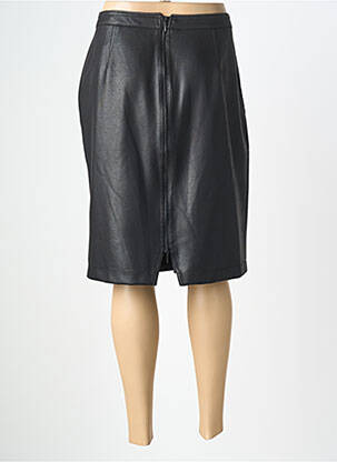 Jupe mi-longue taille à pinces noir FILIPINE LAHOYA femme
