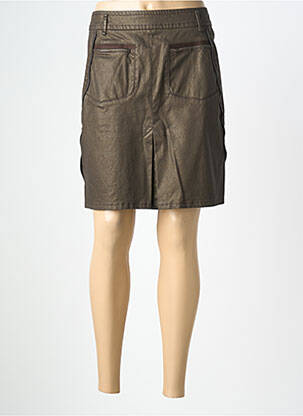 Jupe courte poches vert ONE STEP femme