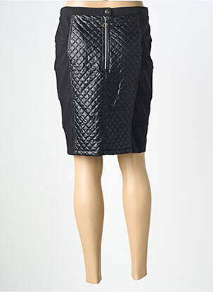 Jupe mi-longue stretch noir LO! LES FILLES femme