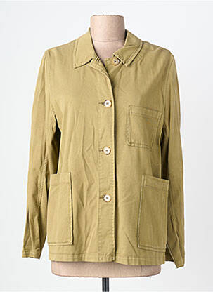 Veste casual coupe droite vert QUIET femme