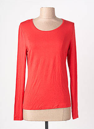 T-shirt manches longues manches longues rouge MELVIN femme