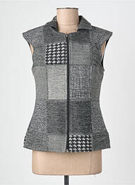 Veste casual poches gris LO! LES FILLES femme