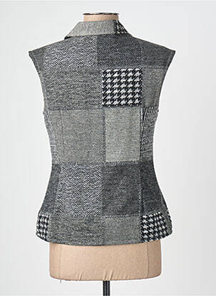 Veste casual poches gris LO! LES FILLES femme