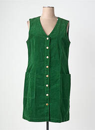 Robe mi-longue sans manche sans manche vert BENSIMON femme