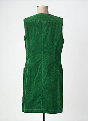 Robe mi-longue sans manche sans manche vert BENSIMON femme