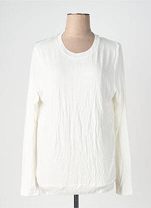 T-shirt manches longues manches longues beige LA FEE MARABOUTEE femme