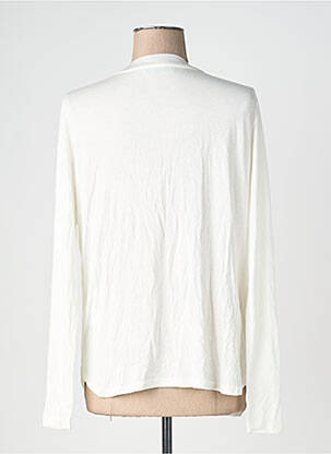 T-shirt manches longues manches longues beige LA FEE MARABOUTEE femme