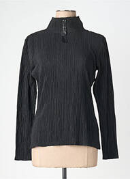Top stretch manches longues noir LO! LES FILLES femme