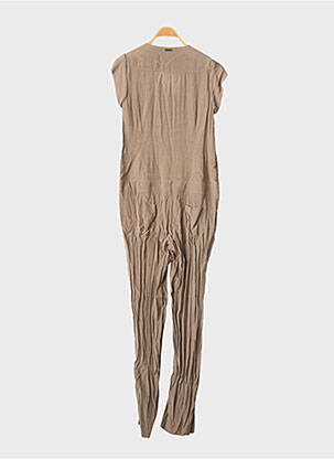 Combi-pantalon manches courtes manches courtes marron CHIPIE femme