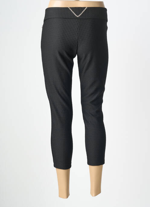 Pantalon 7/8 taille haute taille haute noir LOLESFILLES femme