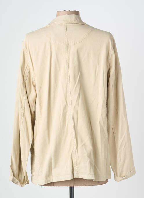 Veste casual coupe droite beige QUIET femme
