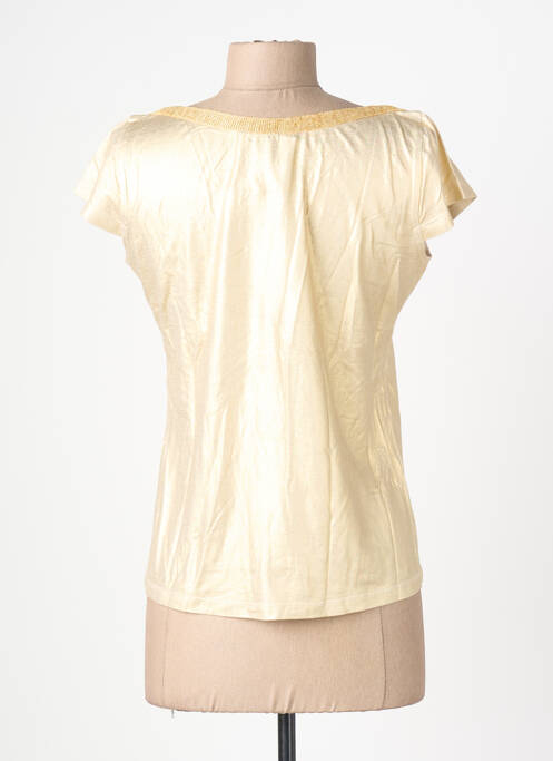 T-shirt stretch manches courtes or LOLESFILLES femme