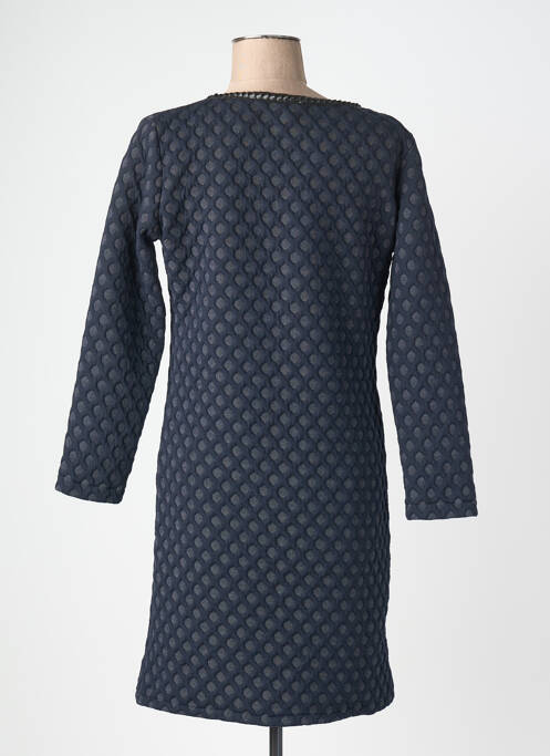 Robe courte manches longues manches longues bleu LOLESFILLES femme