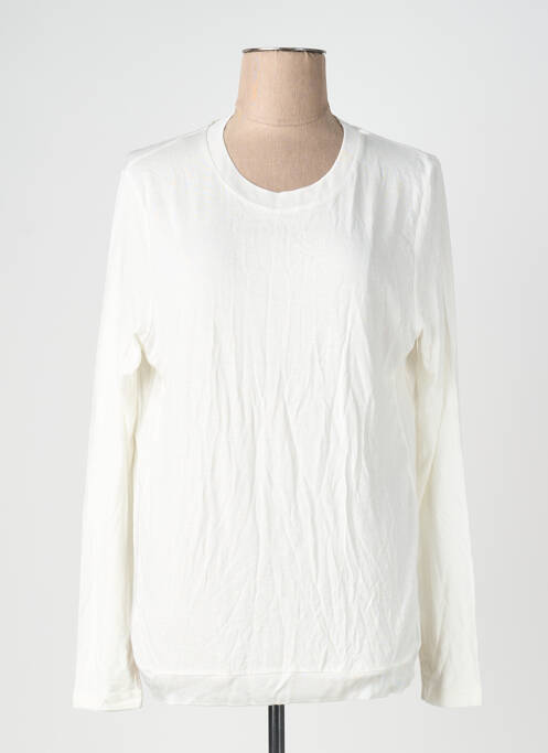 T-shirt manches longues manches longues beige LA FEE MARABOUTEE femme