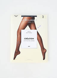 Collants stretch noir LE BOURGET femme