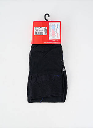 Collants imprimé fantaisie noir BERTHE AUX GRANDS PIEDS femme