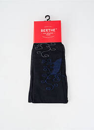 Collants bas/collant noir BERTHE AUX GRANDS PIEDS femme