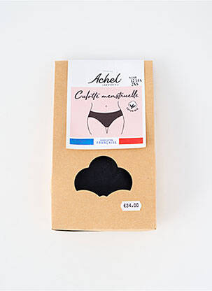 Culotte tissage jersey noir ACHEL fille