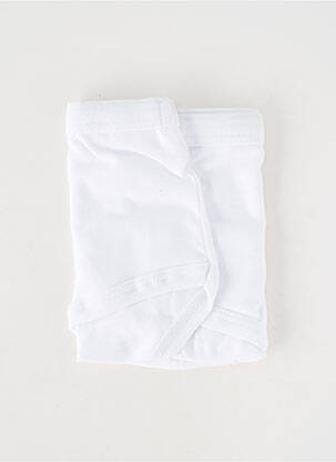 Slip elastique à la taille blanc JET homme
