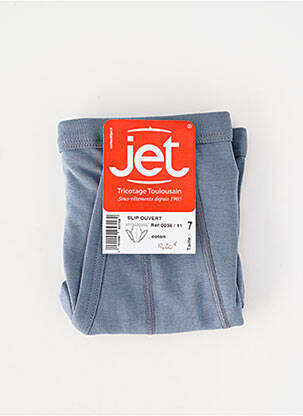 Slip elastique à la taille gris JET homme