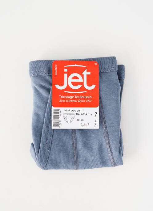 Slip elastique à la taille gris JET homme