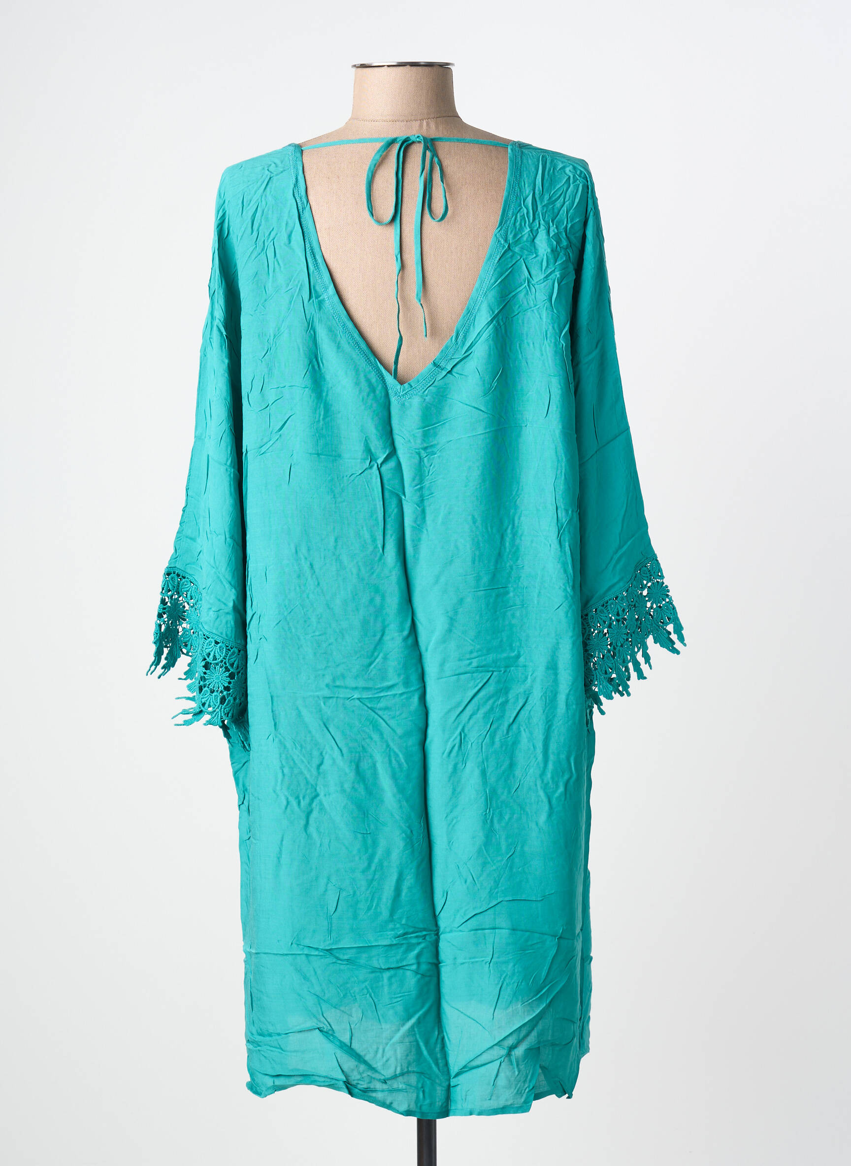 Robe de plage fermeture liens à nouer bleu O'NEILL femme