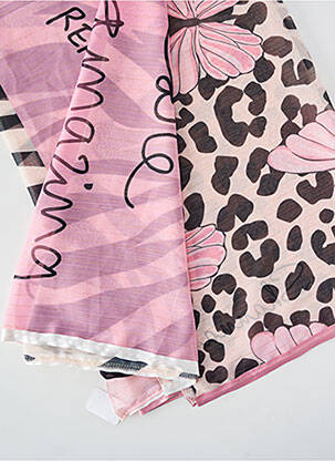 Foulard  rose SHANNA femme