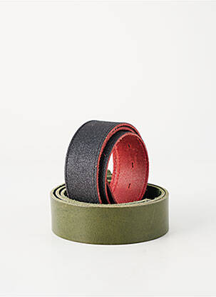 Ceinture effet matière satinée vert YOLETE femme