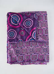 Foulard  violet SHANNA femme
