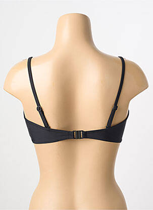 Haut de maillot de bain stretch haut bandeau noir LAGON BLEU femme
