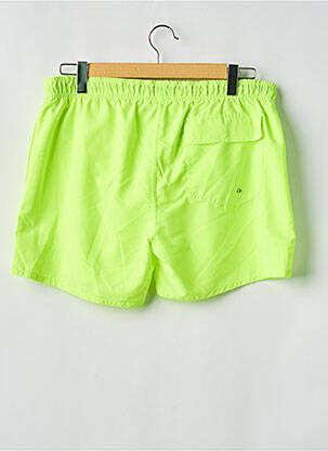 Short de bain fermeture liens à nouer jaune SUN PROJECT homme