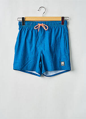 Short de bain imprimé fantaisie bleu SUN PROJECT homme