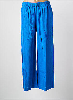 Pantalon large tissage crêpe taille normale bleu SEAFOLLY femme