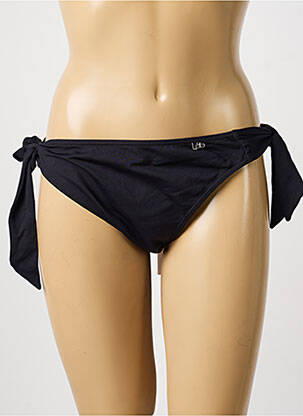 Bas de maillot de bain stretch bikini noir LPB femme