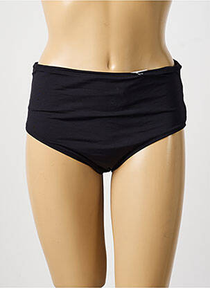 Bas de maillot de bain stretch culotte noir CHERRY BEACH femme