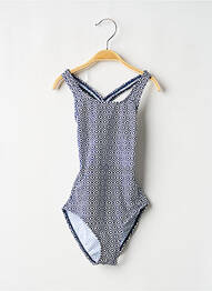 Maillot de bain 1 pièce stretch bleu SUN PROJECT fille