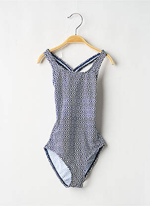 Maillot de bain 1 pièce brassieres bleu SUN PROJECT fille