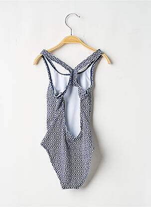 Maillot de bain 1 pièce stretch bleu SUN PROJECT fille