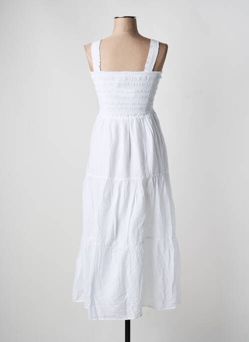 Robe mi-longue sans manche sans manche blanc SEAFOLLY femme