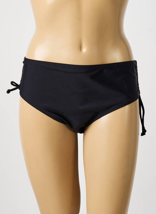 Bas de maillot de bain stretch culotte noir LAGON BLEU femme