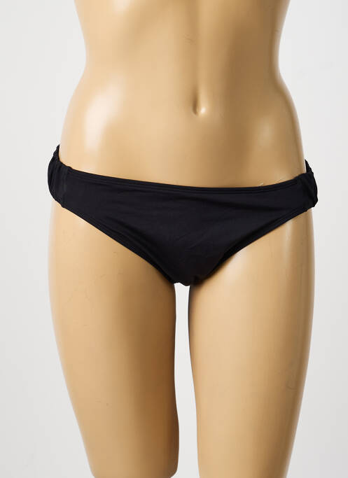 Bas de maillot de bain stretch culotte noir CHERRY BEACH femme
