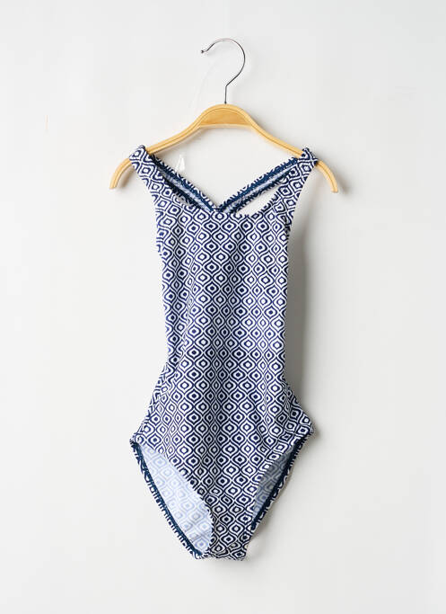 Maillot de bain 1 pièce brassieres bleu SUN PROJECT fille